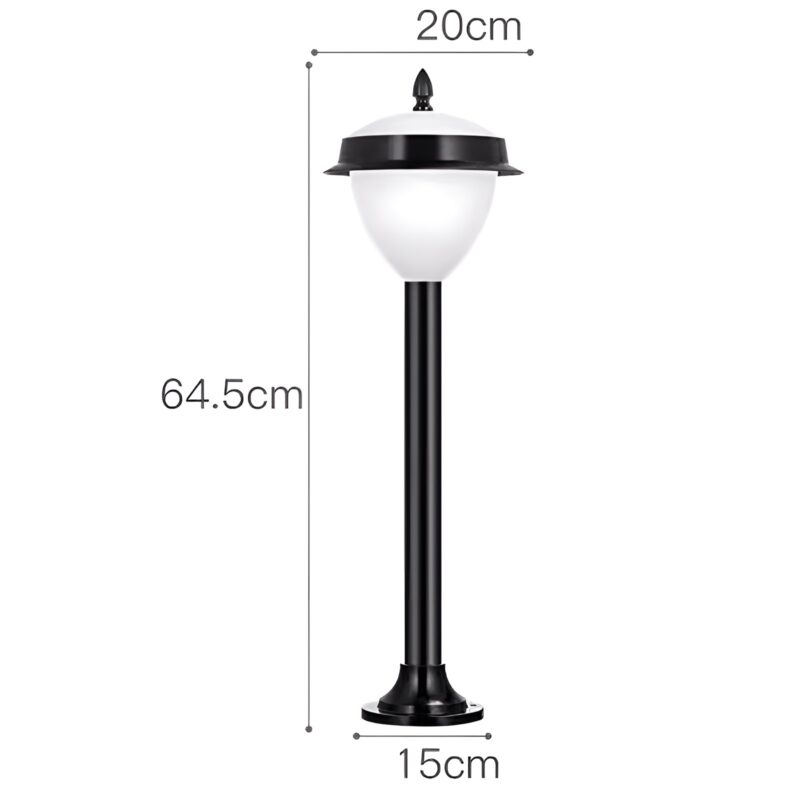 Đèn cột sân vườn chống nước cao cấp YD3205 4