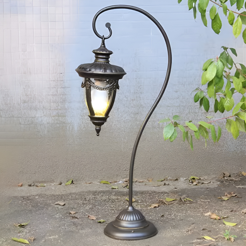Đèn cột trang trí sân vườn cổ điển Châu Âu HS1231 2