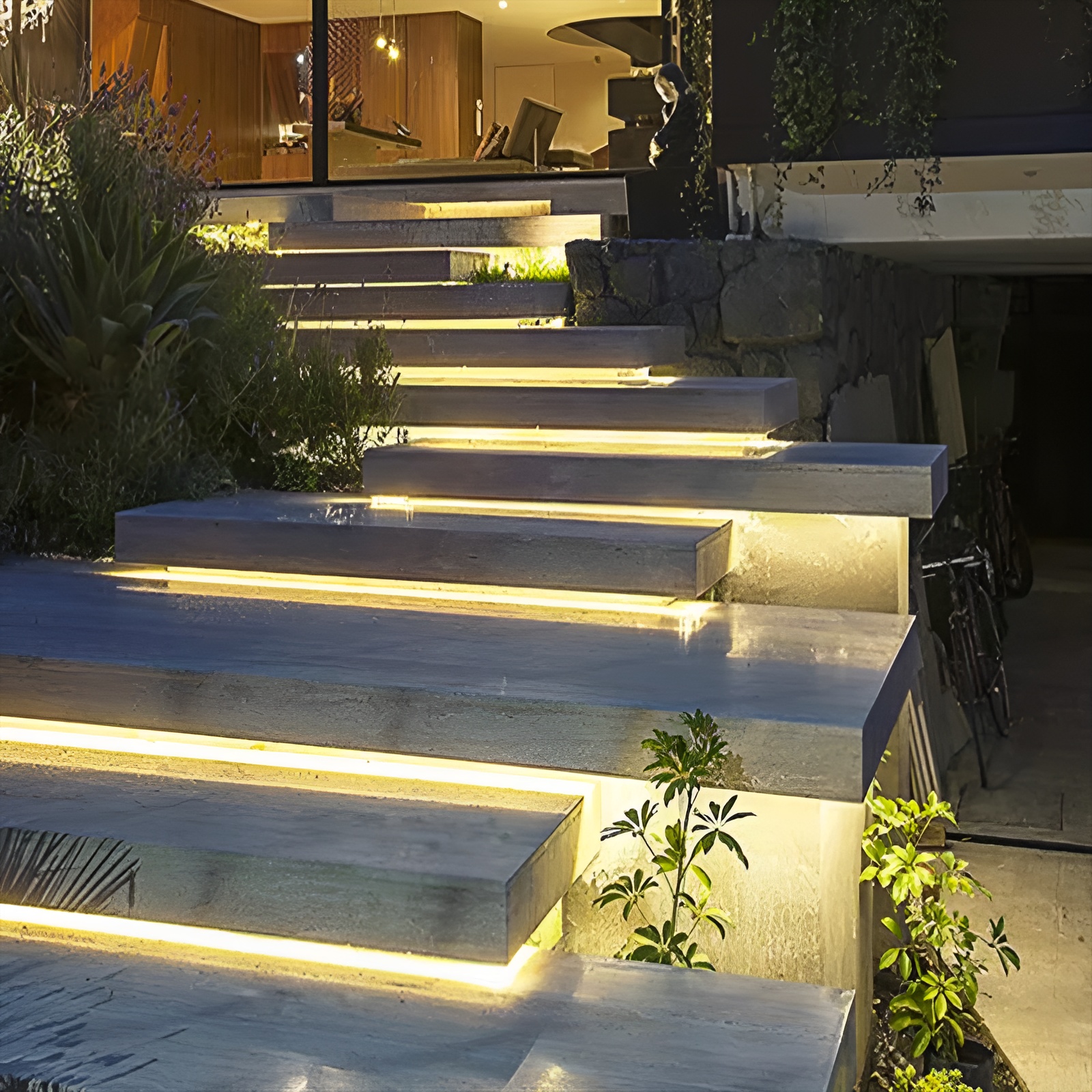 Hướng dẫn chi tiết cách lắp đặt đèn LED ngoài trời 3 Đèn dây led chống nước trang trí ngoài trời ZK6287