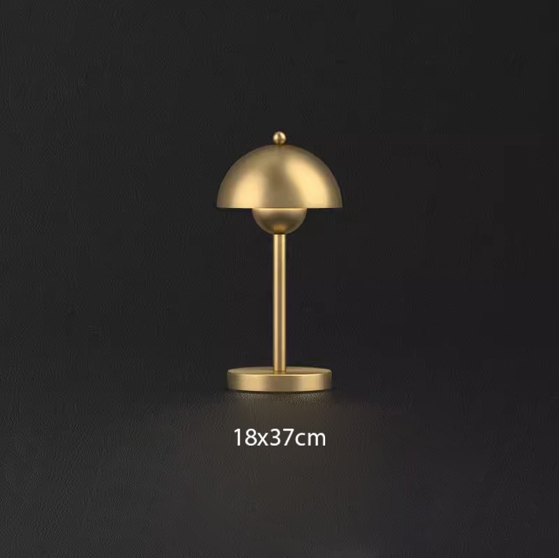 Đèn để bàn bằng đồng decor phòng nội thất T5218 10