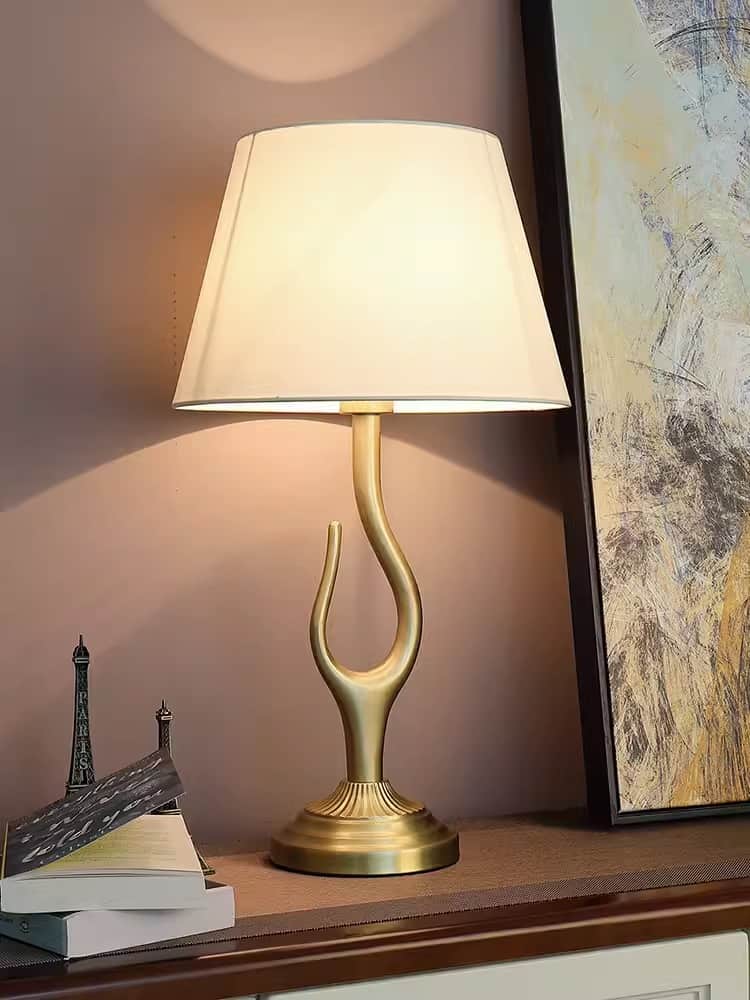 Đèn để bàn bằng đồng nhánh cây nghệ thuật MT130 6