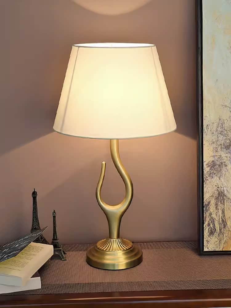 Đèn để bàn bằng đồng nhánh cây nghệ thuật MT130 7