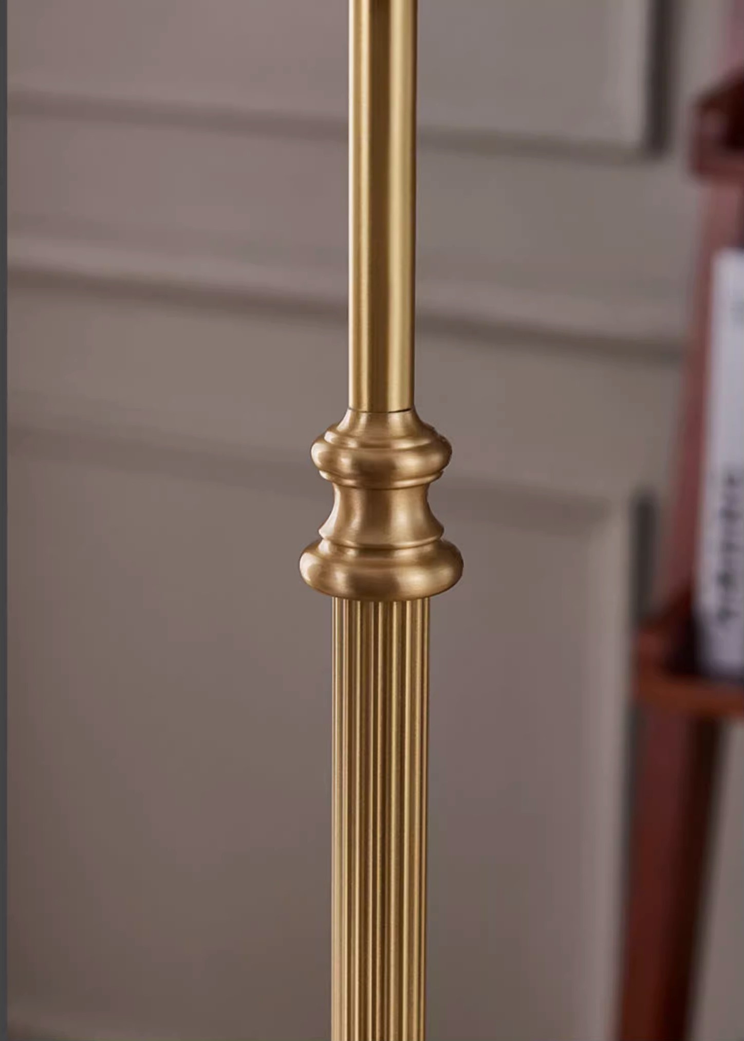 Đèn để bàn phòng đọc sách bằng đồng tối giản T4335 9
