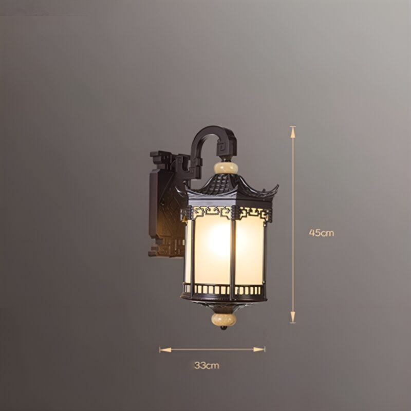 Đèn gắn tường biệt thự sân vườn kiểu cổ SY1731 5