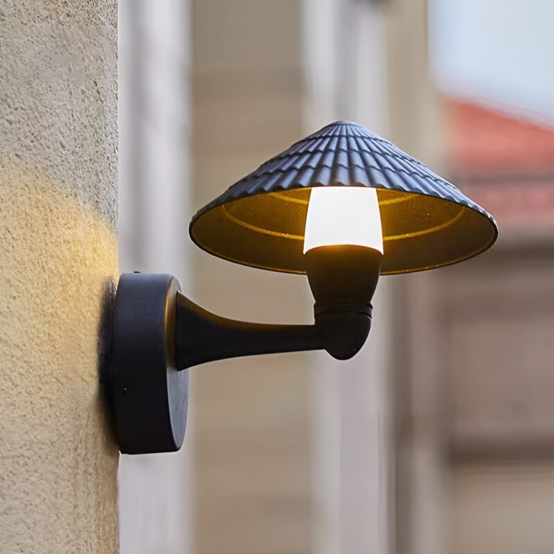 Đèn gắn tường ngoài trời trang trí cổng vườn YD6506 2