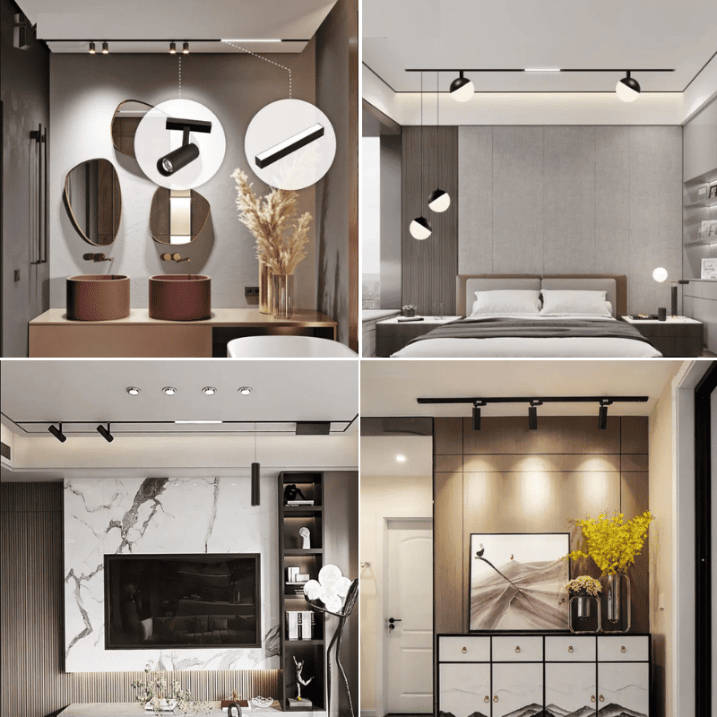 Làm sao chọn được Đèn led ray nam châm tốt? 4 Ứng dụng đèn led thanh ray vào các công trình
