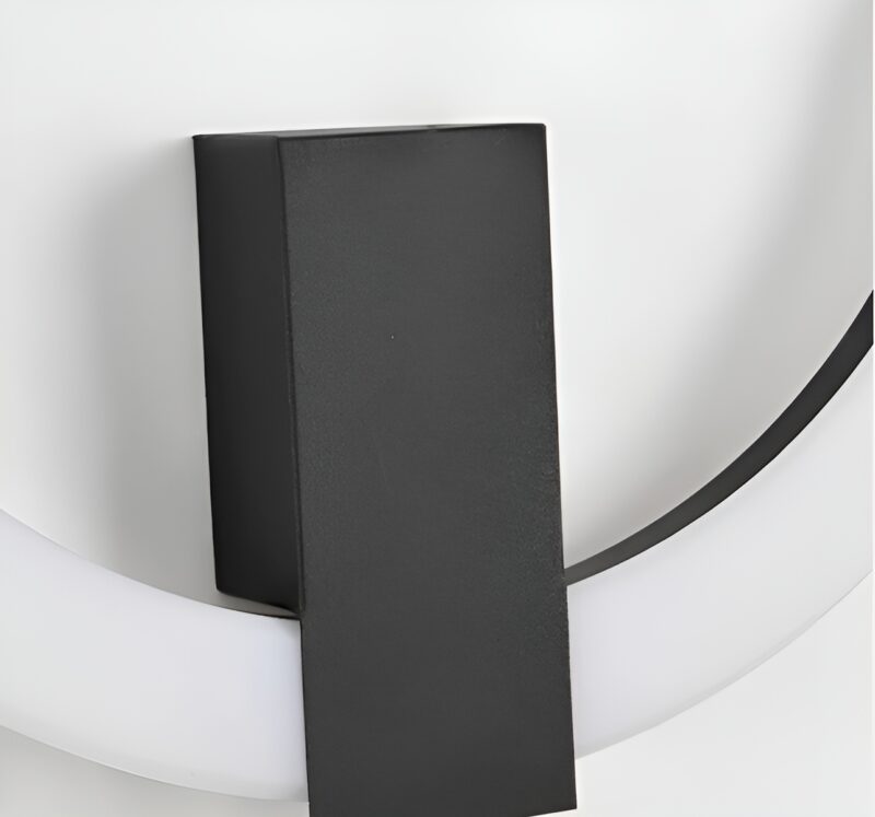 Đèn led tường mái hiên vòng tròn độc đáo F7220 3