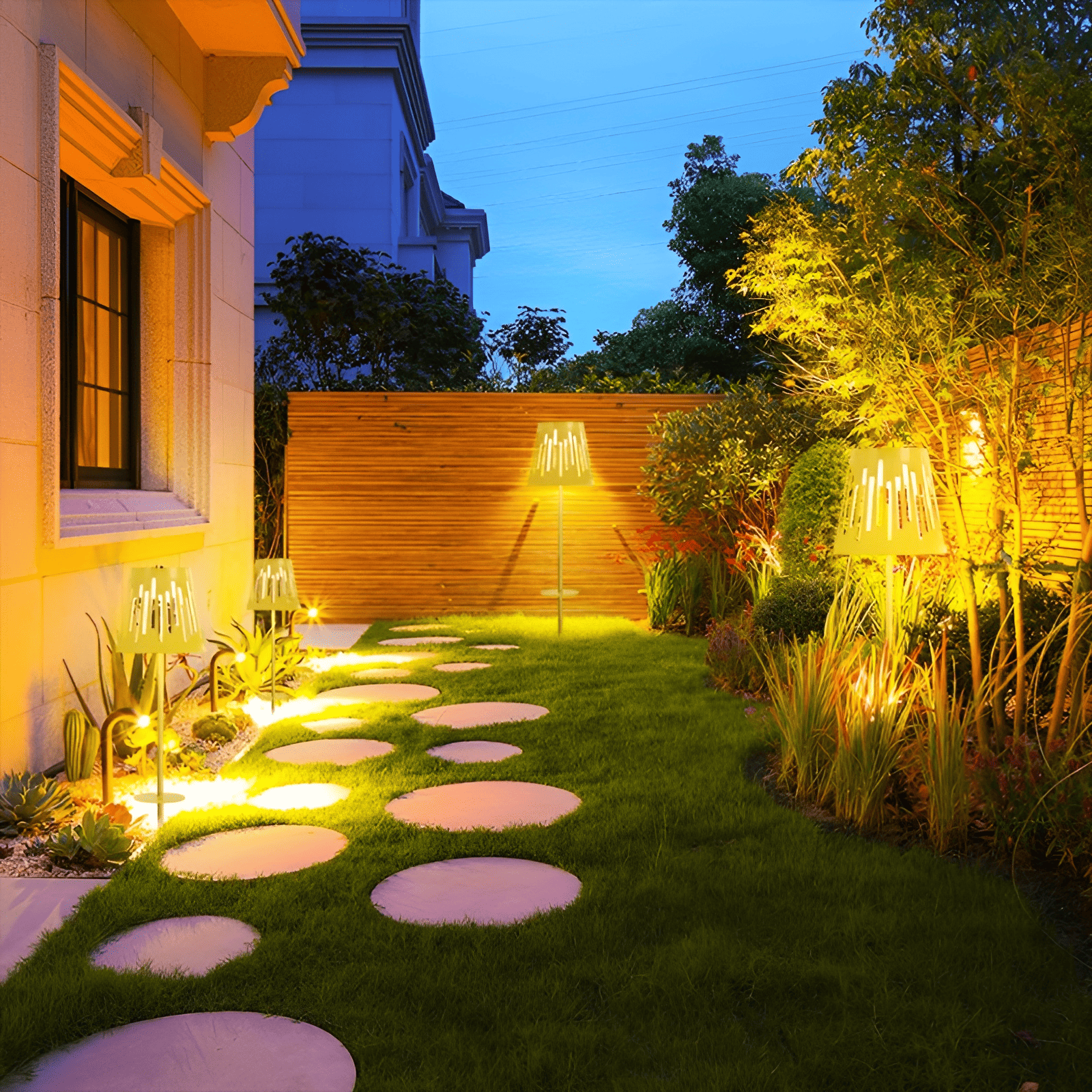 Đèn sàn cắm cỏ trang trí sân vườn sang trọng MY4861 8