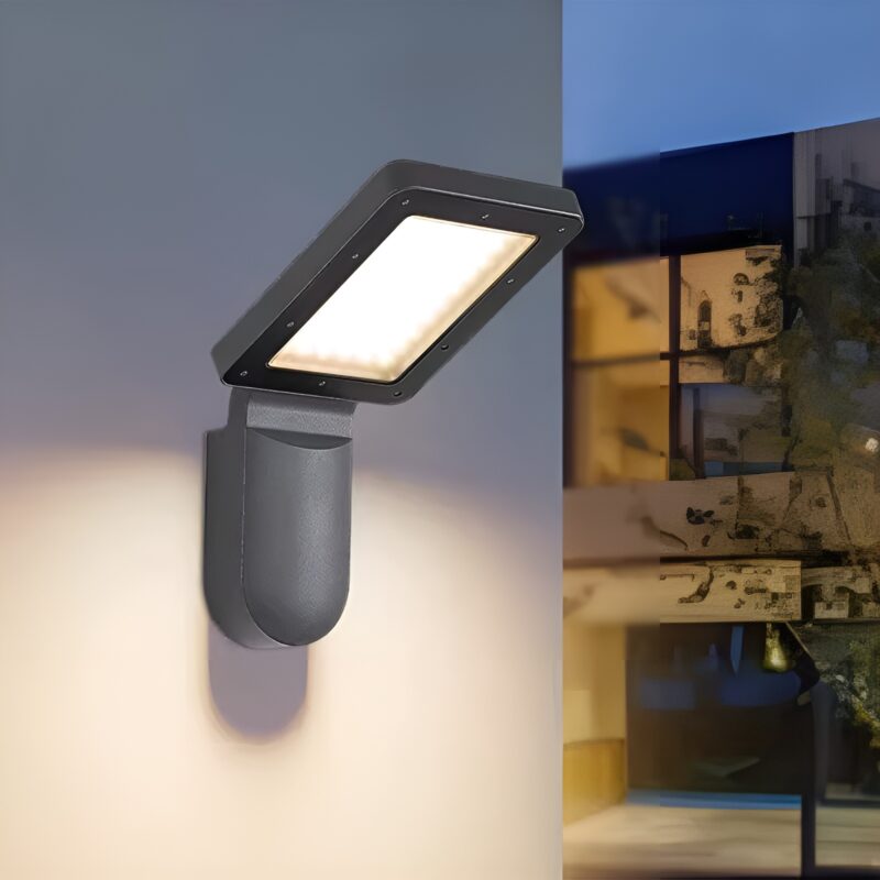 Đèn tường lối đi độc đáo năng lượng mặt trời YS6186 1