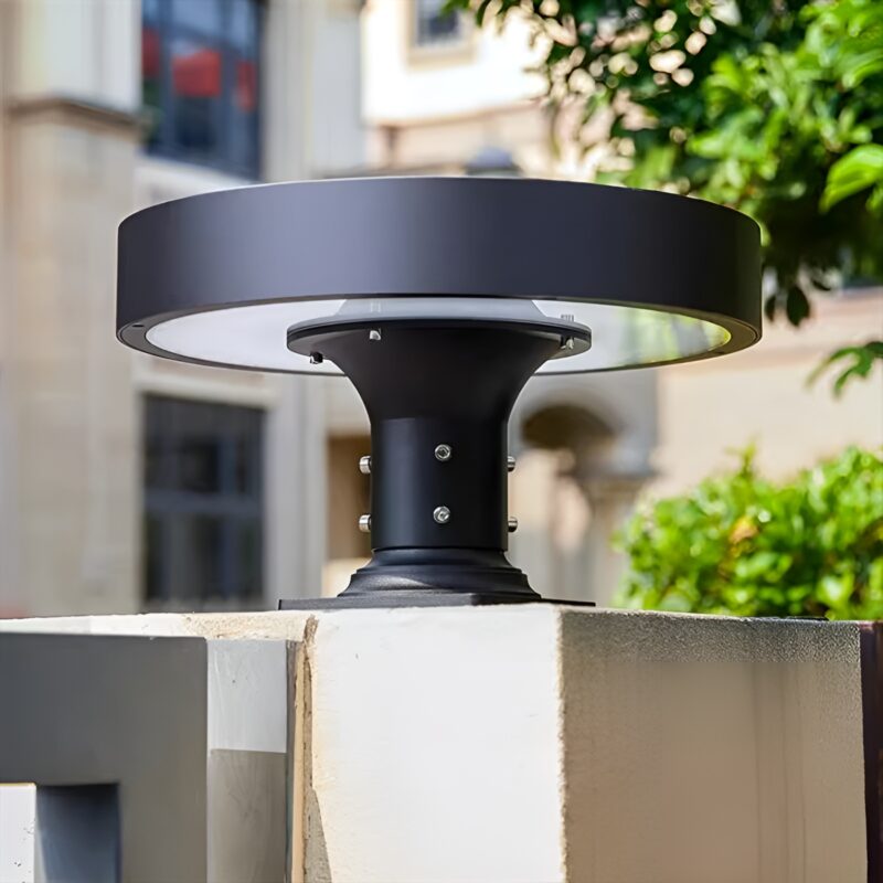 Đèn trụ cổng chống nước năng lượng mặt trời YD6845 2
