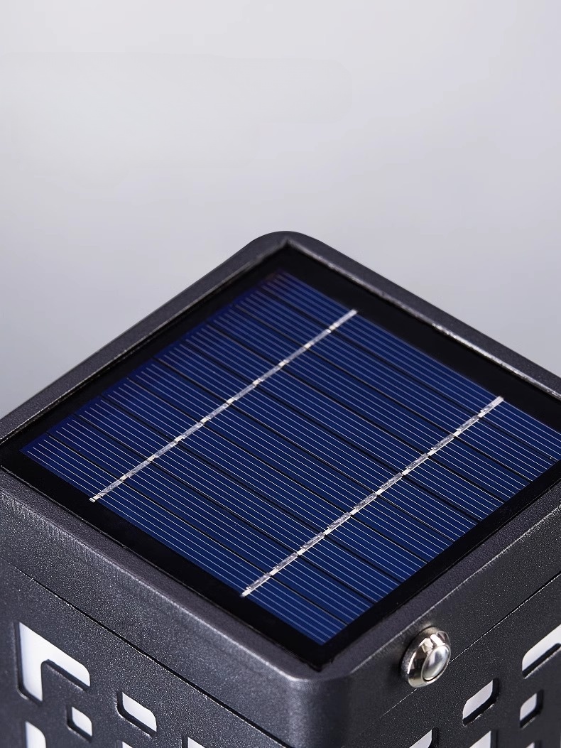 Đèn trụ mini hình hộp năng lượng mặt trời YDX391 10