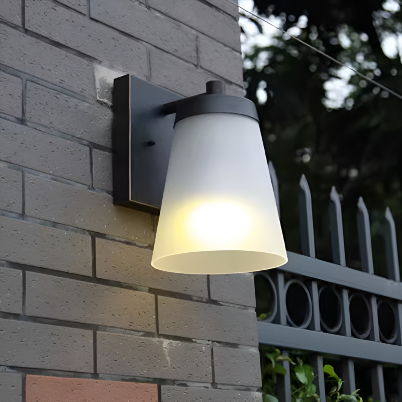 Đèn tường cảm biến ánh sáng ngoài trời HS0309 1