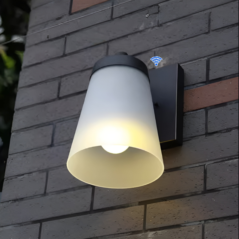 Đèn tường cảm biến ánh sáng ngoài trời HS0309 2