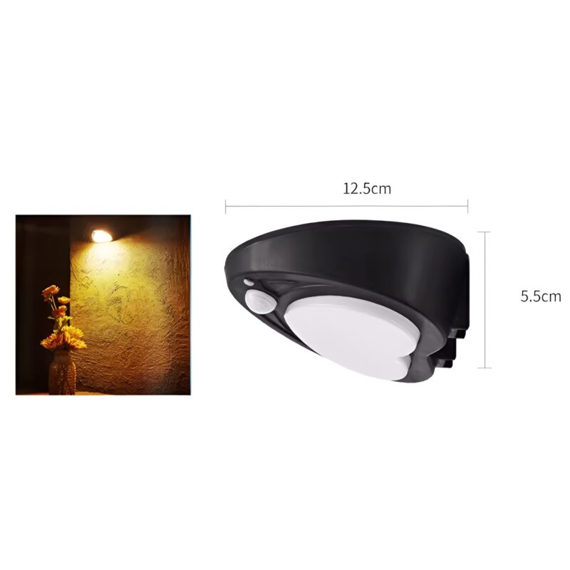 Đèn tường ngoài trời cảm biến hình trái tim YD6589 7