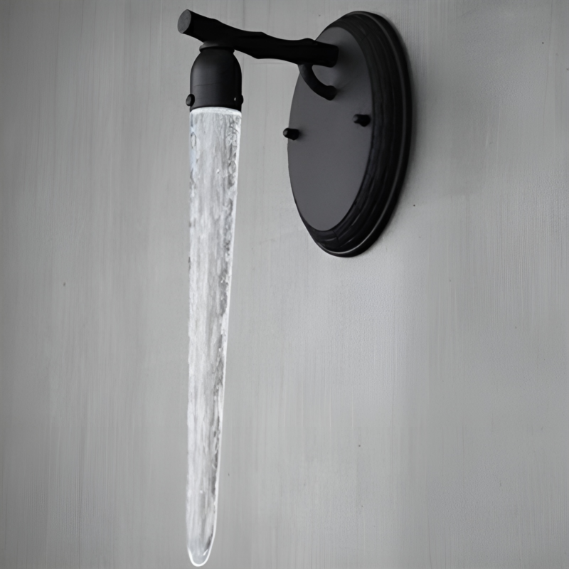 Đèn tường ngoài trời lối đi hình giọt nước HS0326 2