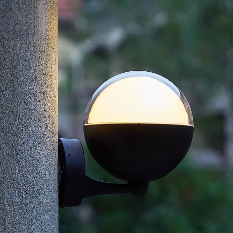 Đèn tường quả bóng năng lượng mặt trời YDX360 9