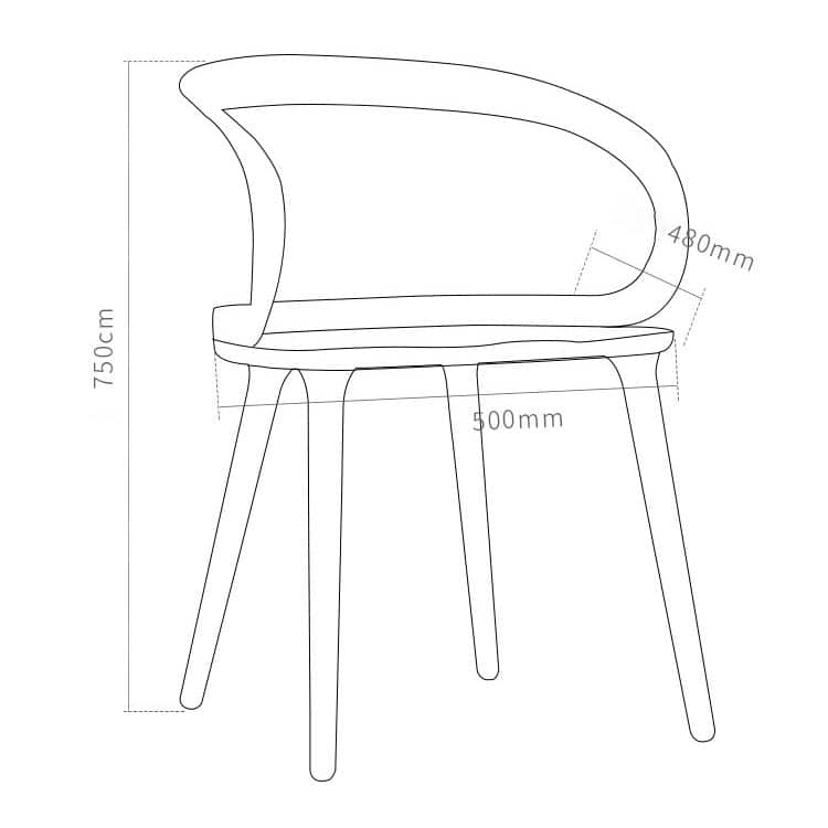 Ghế ăn bằng gỗ hiện đại Neva Chairs PDY01 22