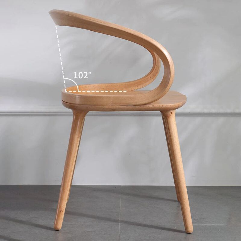 Ghế ăn bằng gỗ hiện đại Neva Chairs PDY01 2