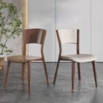 Ghế ăn khung gỗ lưng quạt tối giản SE1234