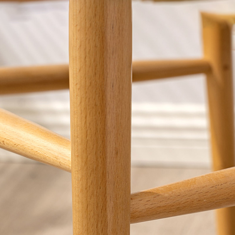 Ghế ăn khung gỗ phối vải tối giản Y9819 16