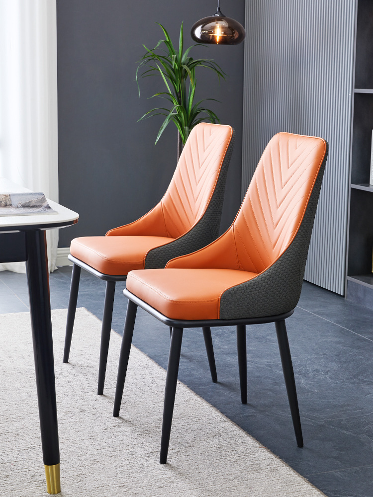 Ghế ăn nhà hàng phối màu phong cách Bắc Âu LS6769 5