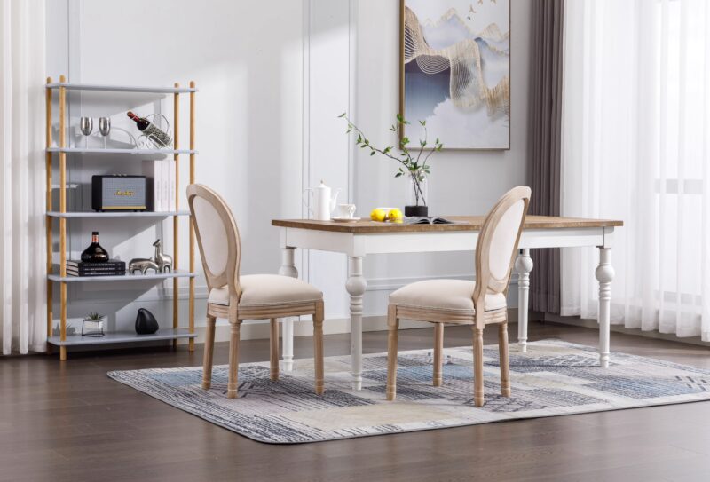 Ghế bàn ăn gỗ phong cách hoàng gia MW4306 2