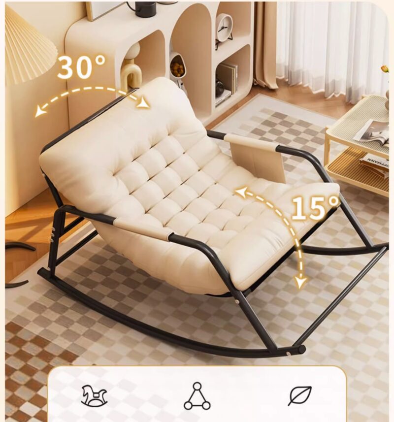 Ghế bập bênh thư giãn ban công sân vườn YY8563 3