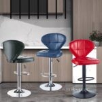 Ghế bar chân xoay bọc da hiện đại HA9460