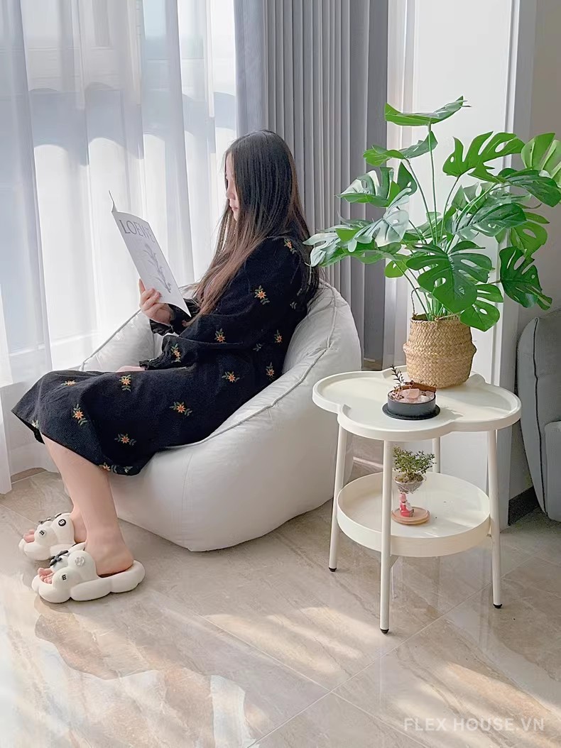 Ghế lười hạt xốp giả da hiện đại SA7335 18
