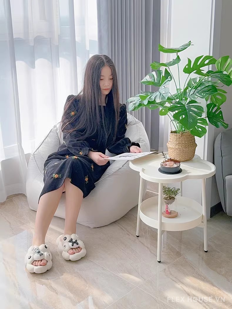 Ghế lười hạt xốp giả da hiện đại SA7335 19