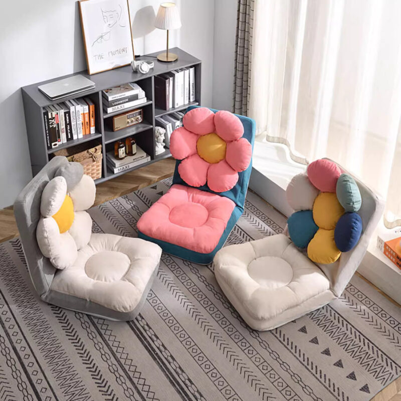 Ghế lười thư giãn hình bông hoa đáng yêu JQ7095 2