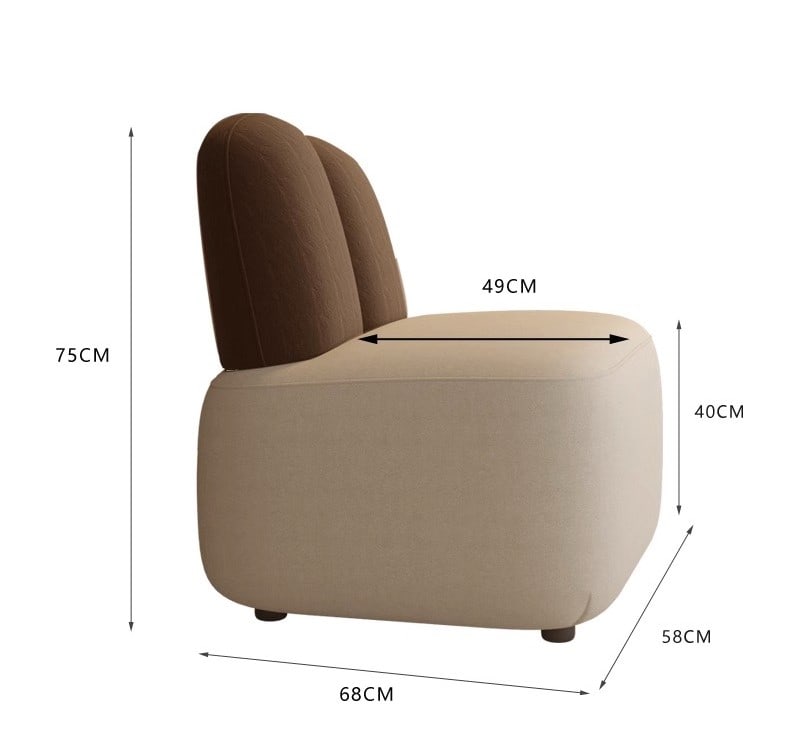 Ghế sofa đơn thư giãn tai thỏ dễ thương FQ1692 11