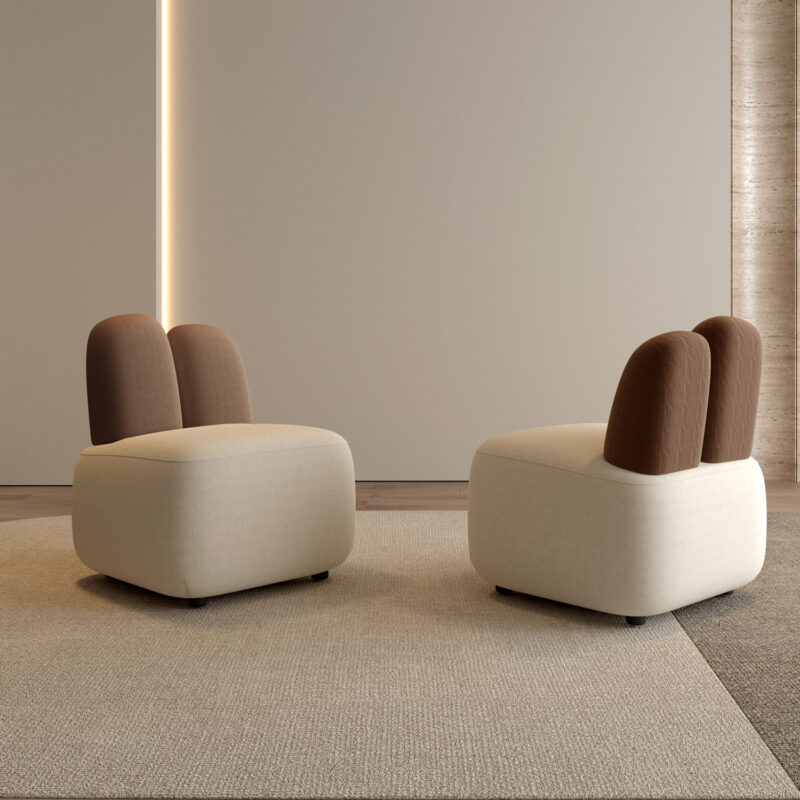 Ghế sofa đơn thư giãn tai thỏ dễ thương FQ1692 4