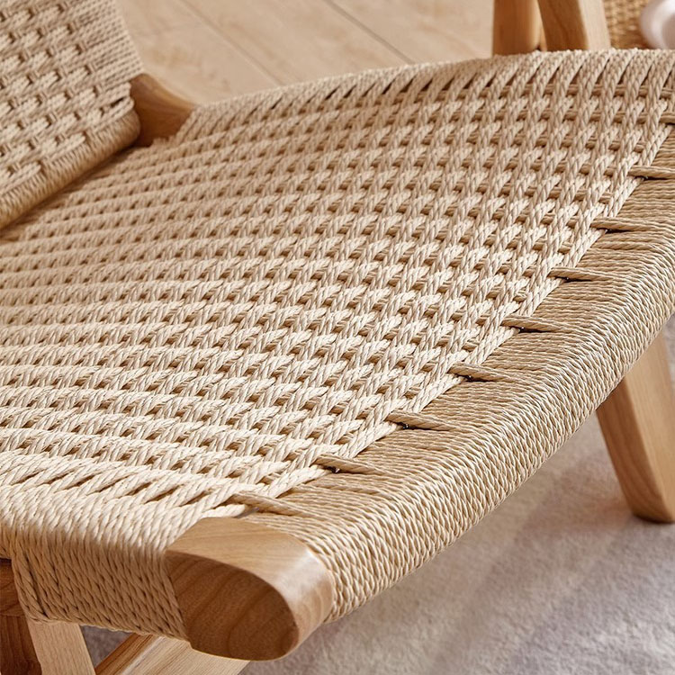 Ghế sofa thư giãn khung gỗ phối dây đan YI6541 17