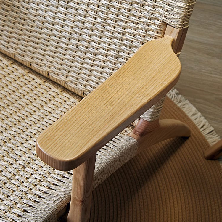 Ghế sofa thư giãn khung gỗ phối dây đan YI6541 18