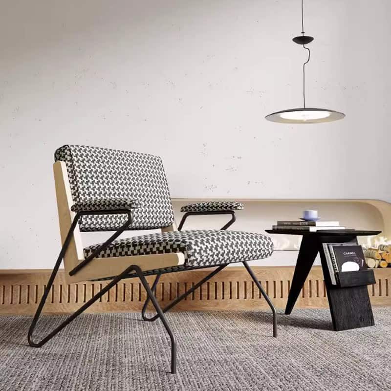 Ghế sofa thư giãn phối gỗ kiểu Pháp AS223 11