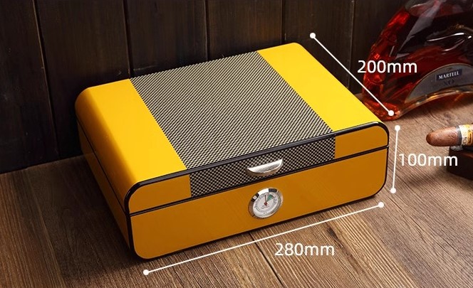 Hộp đựng cigar sang trọng bằng gỗ HC70 8