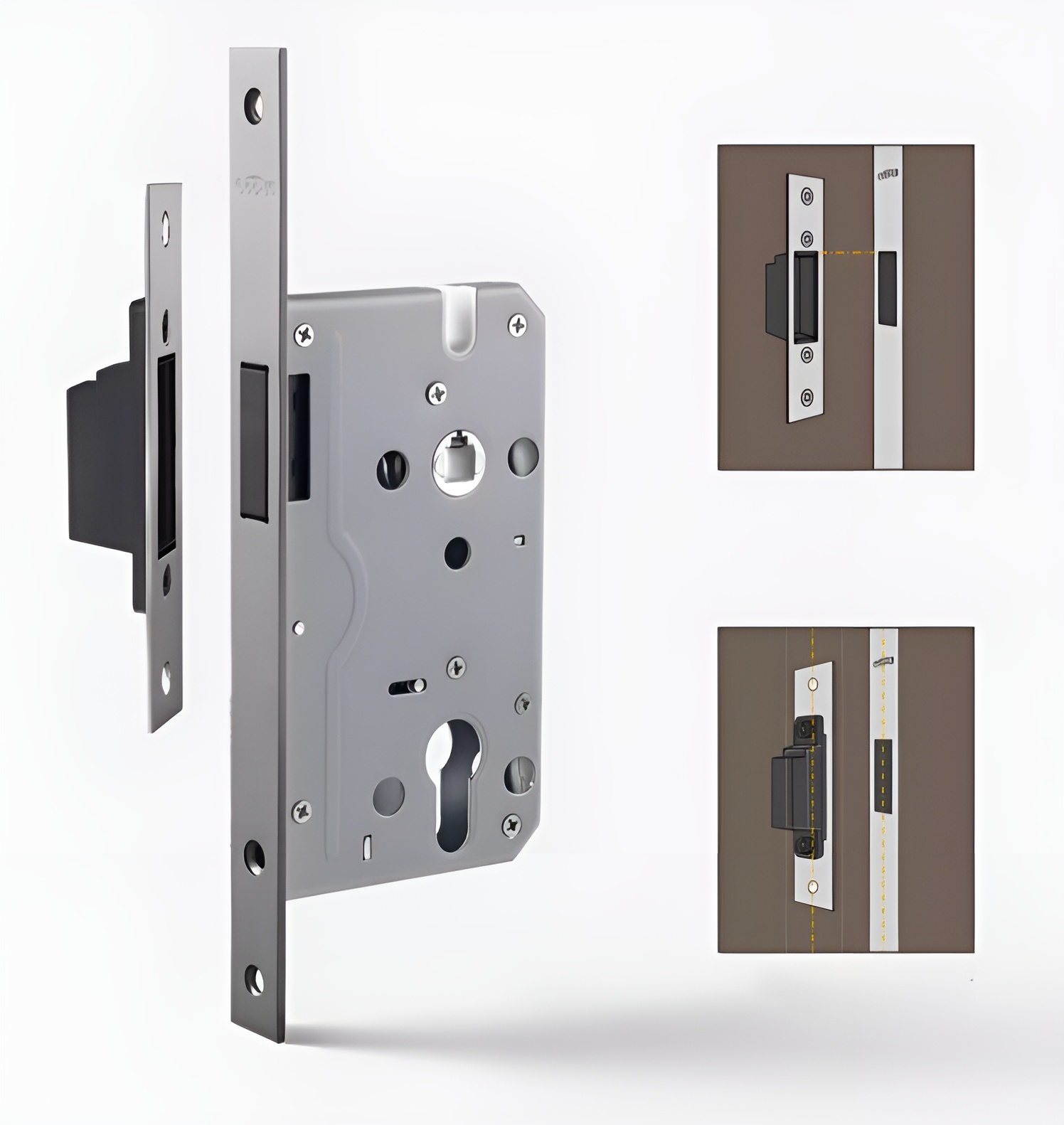 Khóa cửa tay gạt họa tiết toán học độc đáo G527 15