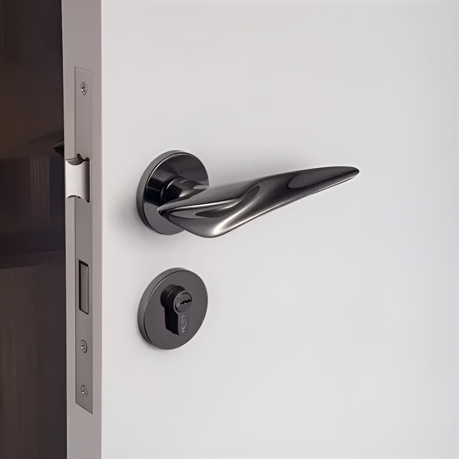 Khóa cửa tay gạt hợp kim nghệ thuật G5002 9