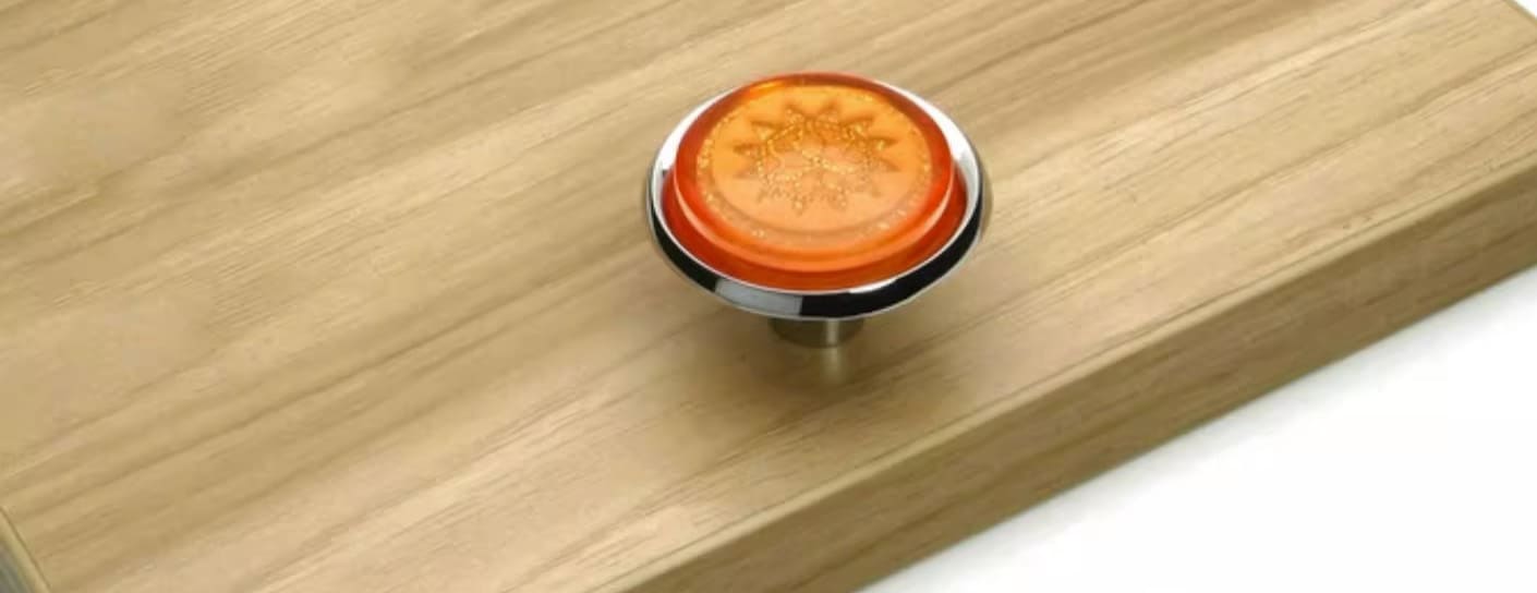 Núm tay nắm tủ hợp kim phong cách Địa Trung Hải DC2468 12