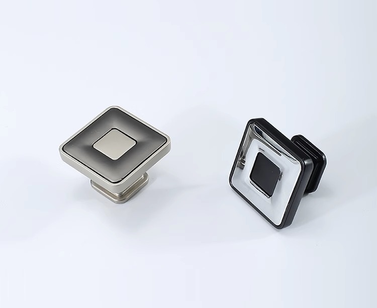 Núm tay nắm tủ vuông hợp kim kẽm hiện đại JZ6660 13