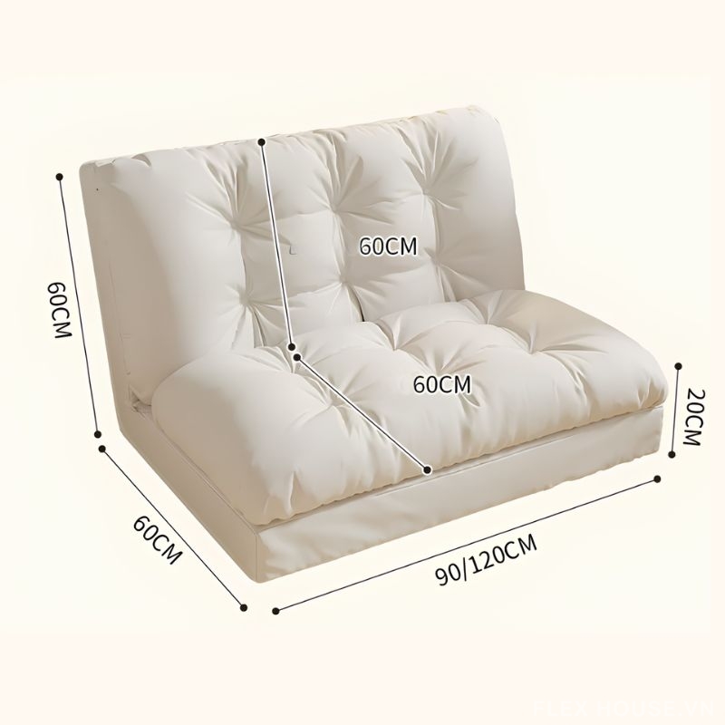 Ghế sofa lười tựa lưng điều chỉnh 5 cấp độ SQ7136 8 Ghế sofa lười tựa lưng điều chỉnh 5 cấp độ SQ7136 12