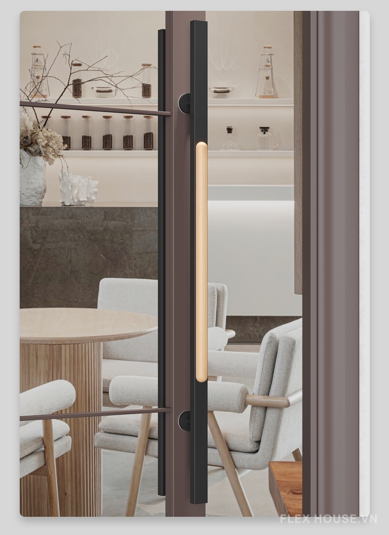 Tay nắm inox kết hợp khung gỗ cao cấp DOR2979 8 Tay nắm inox kết hợp khung gỗ cao cấp DOR2979 14