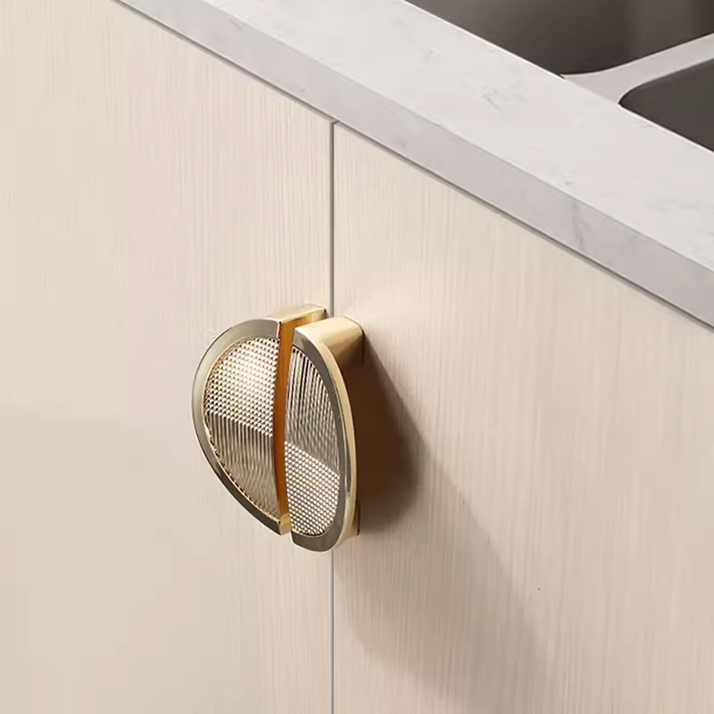 Tay nắm ngăn kéo tủ bán nguyệt hiện đại JZ3197 13