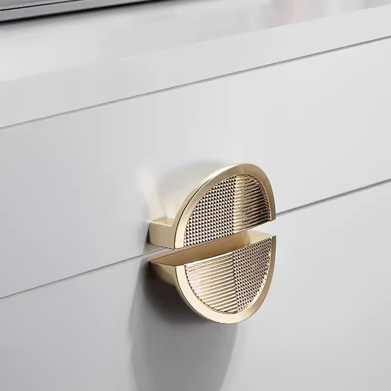 Tay nắm ngăn kéo tủ bán nguyệt hiện đại JZ3197 8