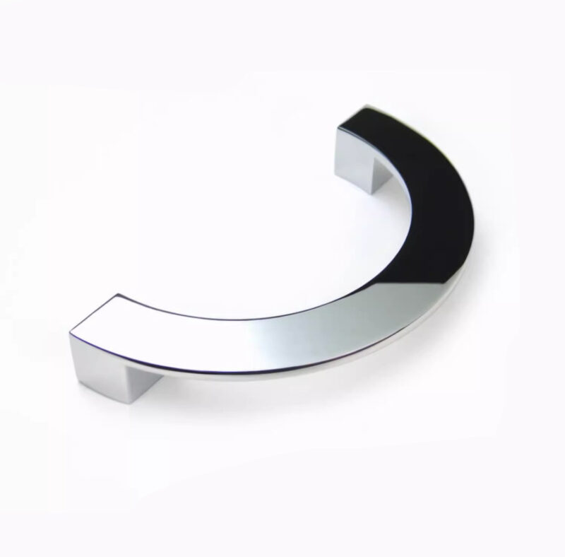 Tay nắm tủ bán nguyệt inox màu bạc DC5589 3