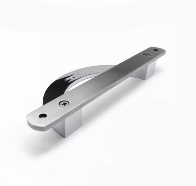 Tay nắm tủ bán nguyệt inox màu bạc DC5589 4
