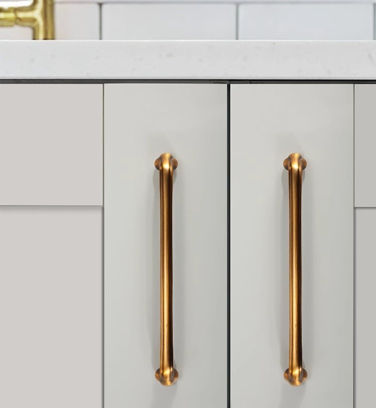 Tay nắm tủ hợp kim kẽm chân đế hoa cách điệu JZ9253 16