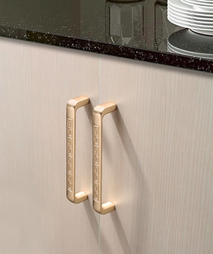 Tay nắm tủ hợp kim kẽm họa tiết cổ Á Đông JZ1524 9
