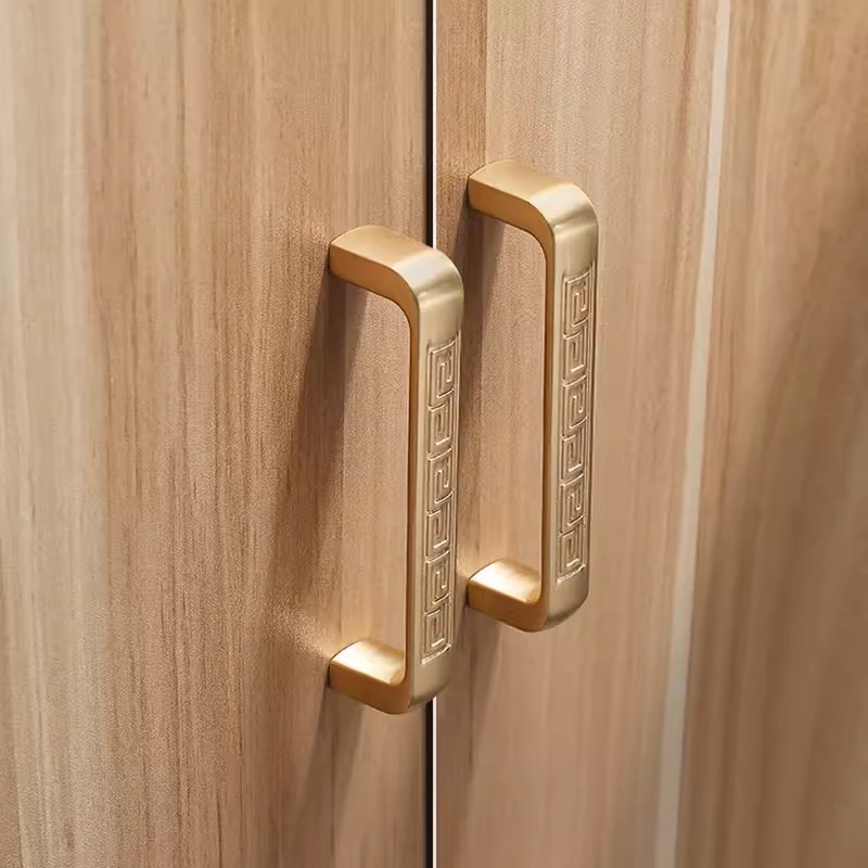 Tay nắm tủ hợp kim kẽm họa tiết cổ Á Đông JZ1524 10